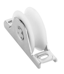 Polea Nylon Encastrar 80x20U Ref.218 | Herrajes HE