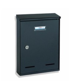 Buzón Nano Negro Ref-12711 para Comunidades | Herrajes HE