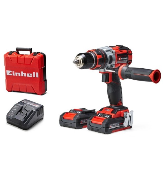 Einhell Taladro Percutor TE-CD 18 Li-i BL | Sin Cable | Herrajes HE