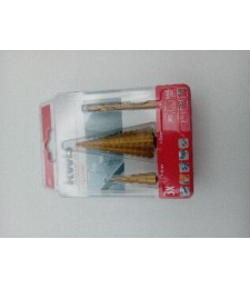 Einhell Juego 3 Brocas Escalonadas HSS | Herrajes HE