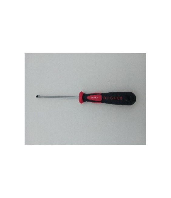 Destornillador CrMo Plana 4x100 Profesional | Herrajes HE