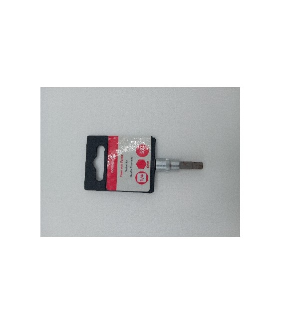 Vaso con Punta S2 1/4 Hexagonal HX6 | Herrajes HE