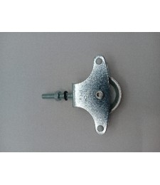 Polea Zincada Roldana Metálica 3 | Herrajes HE