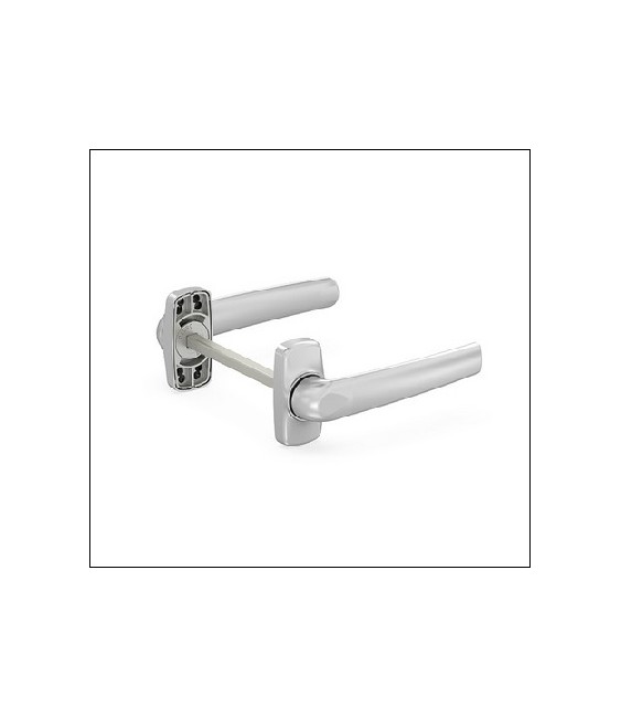 Manilla Puerta Sirius Blanca | Herrajes HE