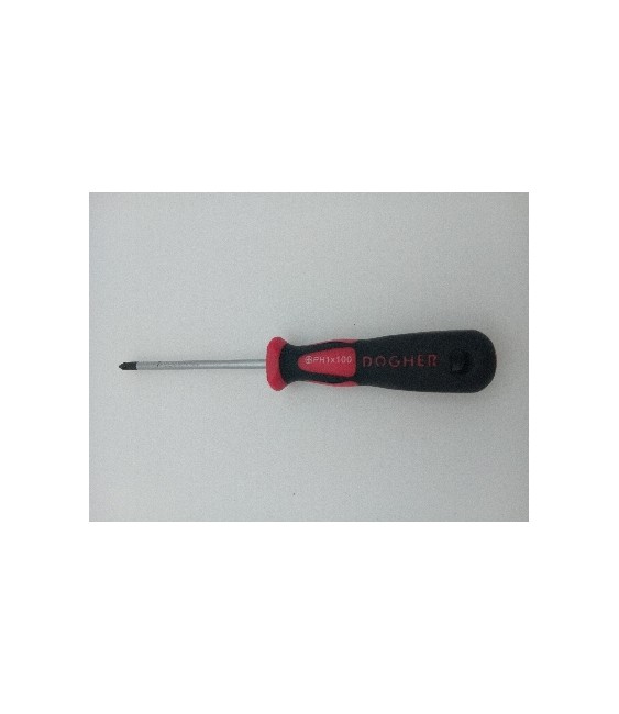 Destornillador Profesional PH1x100 Cruz | Herrajes HE