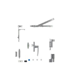 Kit Oscilobatiente Galicube 150 Plata | Herrajes HE