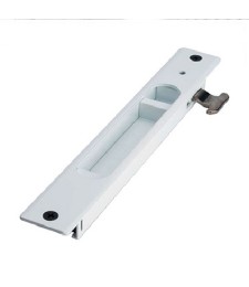 Cierre Embutido E45 Blanco con Tornillos | Herrajes HE