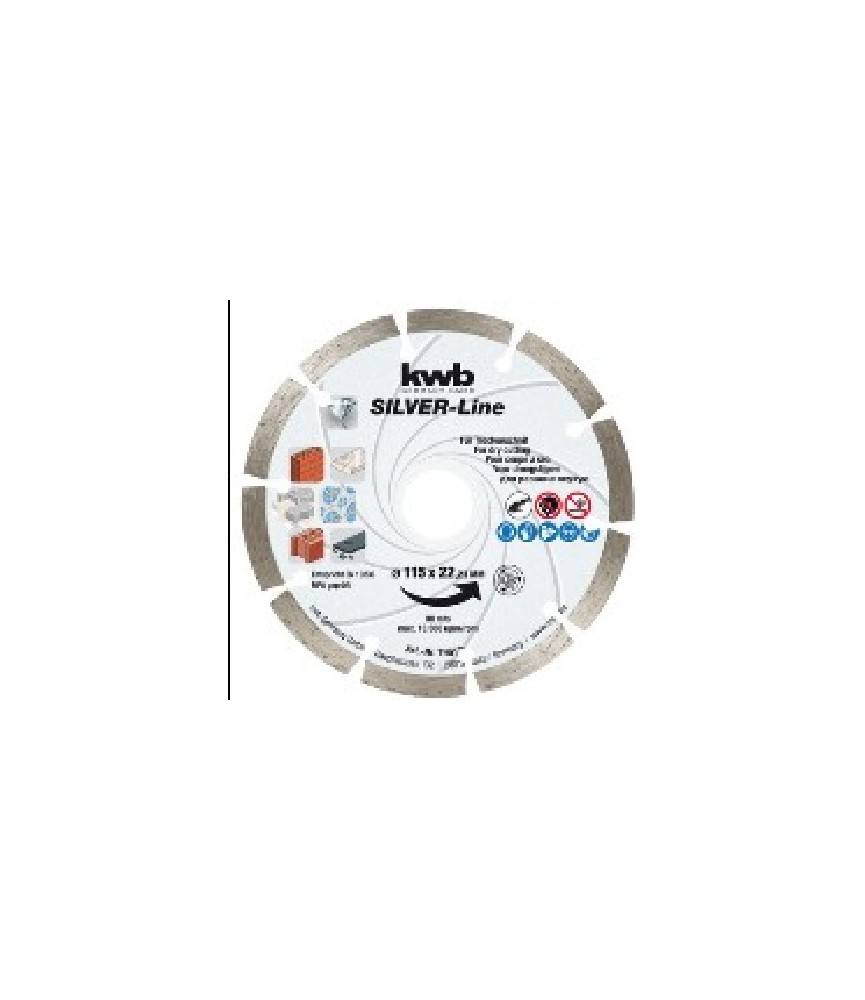 Disco Corte Diamante 125 Segmentado Einhell | Herrajes HE