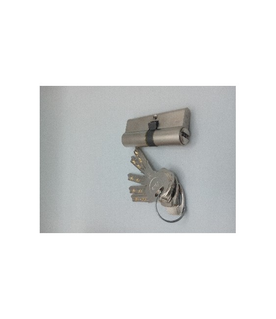 Bombillo Yale 30-40 Níquel Leva Larga Llaves Iguales | Herrajes HE