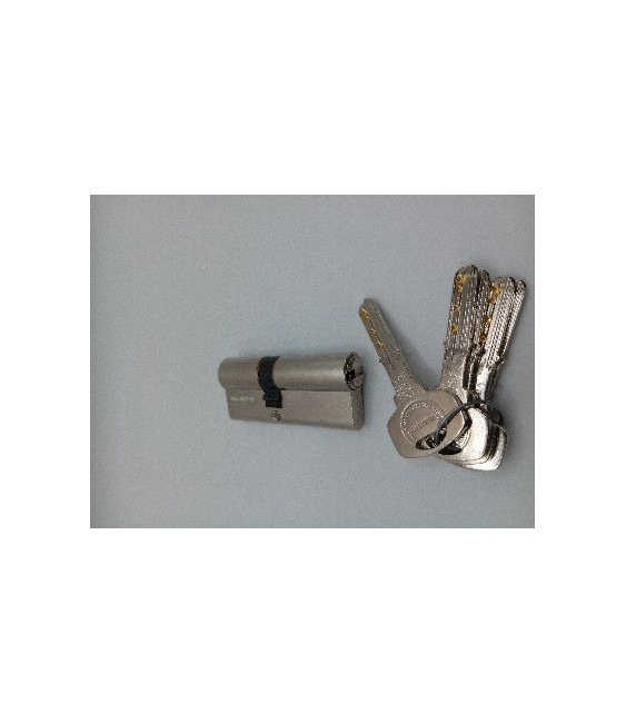 Bombillo Yale 30-40 Seguridad Níquel Leva Corta | Herrajes HE