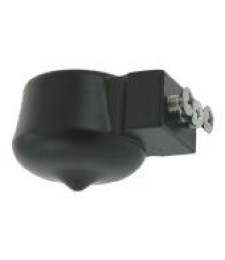 Soporte Final Aluminio Ø32mm Negro | Herrajes HE