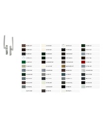 Manilla Doble Elevable Prisma Negra | Herrajes HE