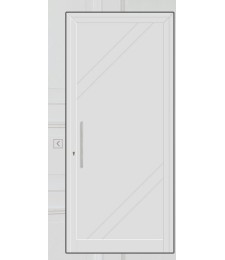 Panel Mod. LR 1 800x2000 Marino Blanco | Herrajes HE