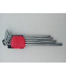 Juego Llaves Macho Torx XL 9 Pzas T10-T50 | Herrajes HE