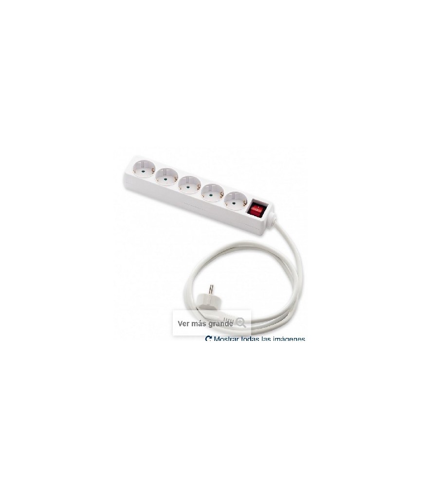 Base 5 Tomas con Interruptor | Herrajes HE