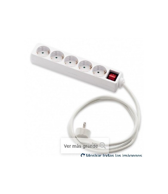 Base 5 Tomas con Interruptor | Herrajes HE