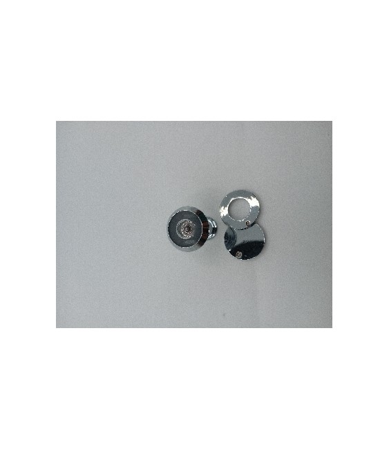 Mirilla Puerta Latón Cromo Brillante | Herrajes HE