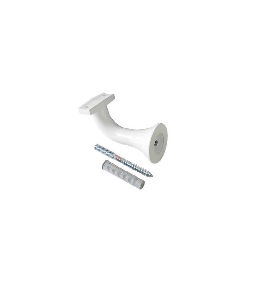 Soporte Pasamanos Aluminio Blanco SOP-5 | Herrajes HE