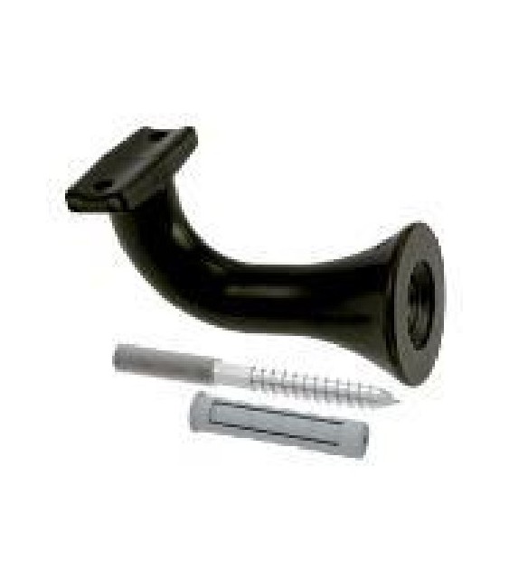 Soporte Pasamanos Aluminio Anodizado Inox Trompeta | Herrajes HE