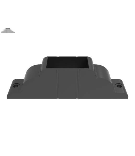 Doble Pecho Paloma Inferior 8040 Negro | Herrajes HE