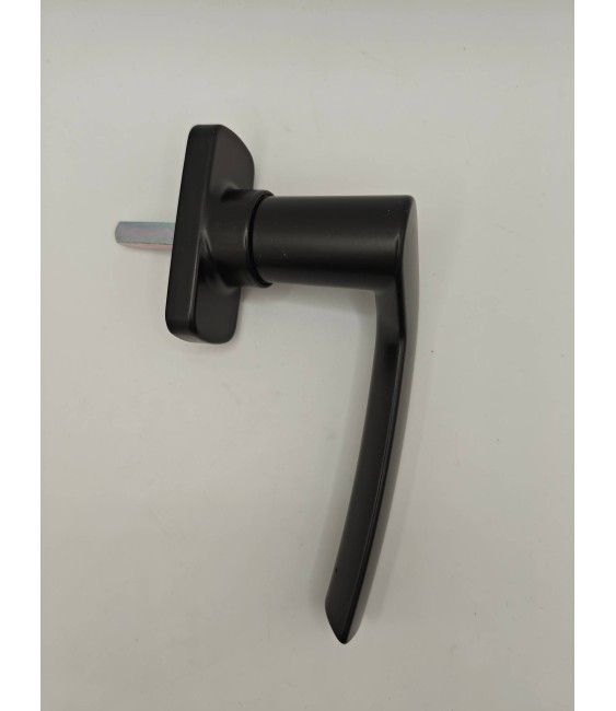 Manilla Eos Derecha Int.43 L-23mm Negro | Herrajes HE