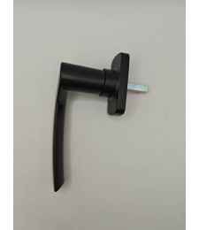 Manilla Eos Izquierda Int.43 L-23mm Negro | Herrajes HE