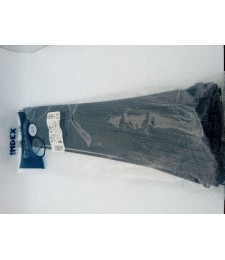 Brida Nylon Negra 4.8x370 (100 Unid) | Herrajes HE