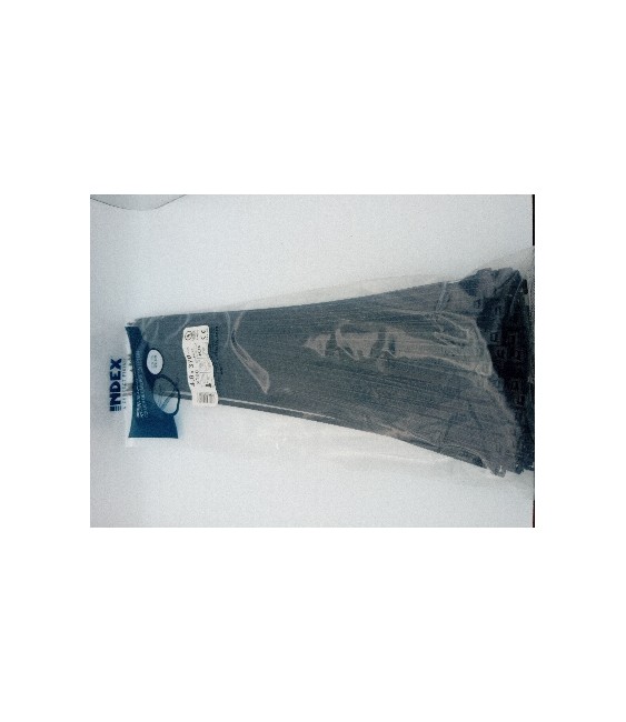 Brida Nylon Negra 4.8x370 (100 Unid) | Herrajes HE