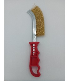 Cepillo Mango Plástico Acero Latonado 250mm | Herrajes HE