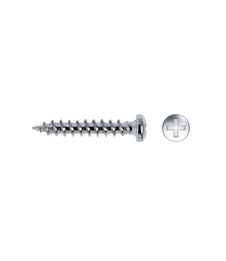 Tornillo Corredera DIN FCE 4.5x30 Zincado | Herrajes HE