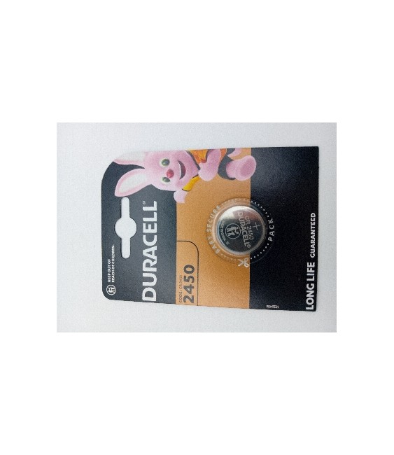 Pila Duracell Botón DL2450 BL 1 Ud | Herrajes HE