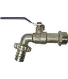 Grifo Curvo Esfera CIS c/Racor 3/4 | Herrajes HE