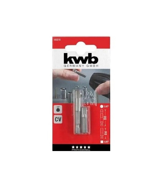 Juego 2 Adaptadores Vaso Einhell | Herrajes HE