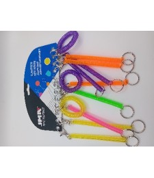 Llavero Espiral JMA con Mosquetón | Herrajes HE