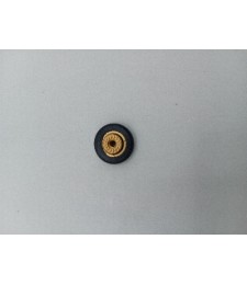 Rueda Mampara MMP01-16mm Negro | Herrajes HE