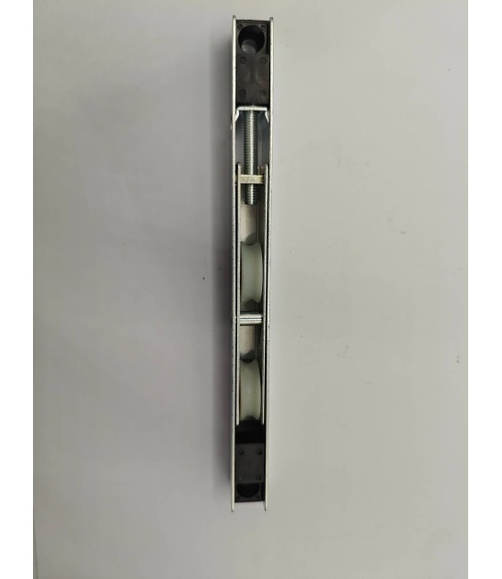 Rueda Tándem Reg. Acero Galvanizado Industrial | Herrajes HE