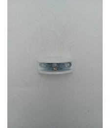 Soporte Blanco Cristal 8-10 | Herrajes HE