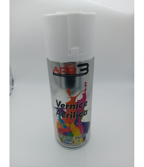 Pintura Acrílica 400ml RAL 9010 Blanco Mate | Herrajes HE