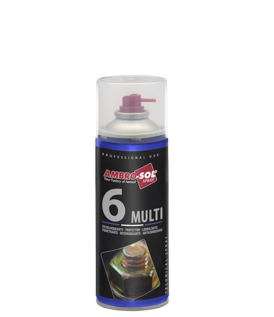 Lubricante Multifunción 6 en 1 400ml | Herrajes HE