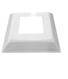 Tapa Base Alum. 30x30 Blanco TABA3030-5 | Herrajes HE
