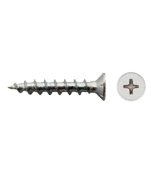 Tornillo 4.1x38 DIN PVP Blanco | Herrajes HE