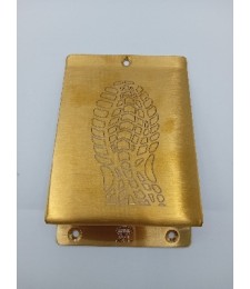 Pedal Puerta Acero Latón | Herrajes HE