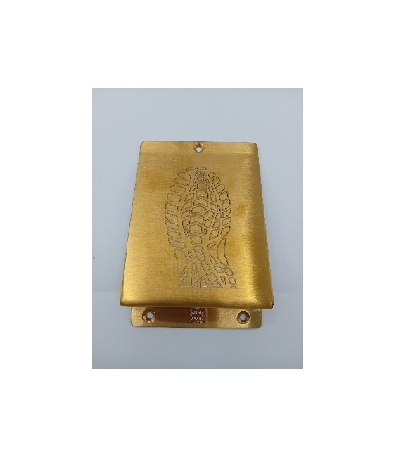 Pedal Puerta Acero Latón | Herrajes HE