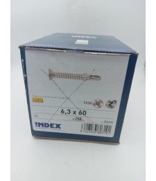 Tornillo Autotaladrante DIN ATA 6,3x60 | Herrajes HE