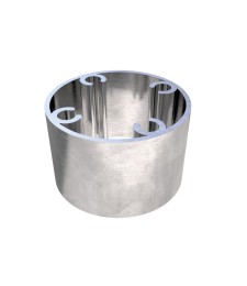 Fijatubo Bruto 100x100 Suelo/Pared | Herrajes HE