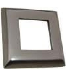 Tapa Base Alum. 40x40 Anodizado | Herrajes HE