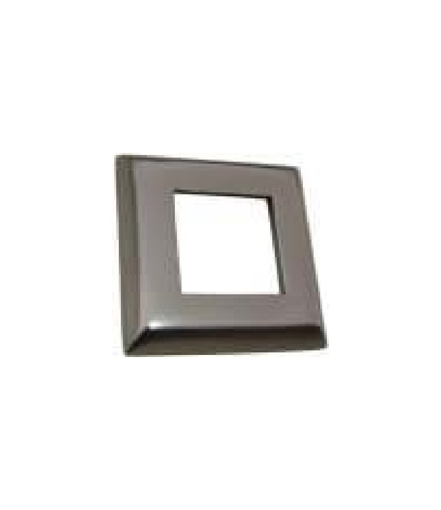 Tapa Base Alum. 40x40 Anodizado | Herrajes HE