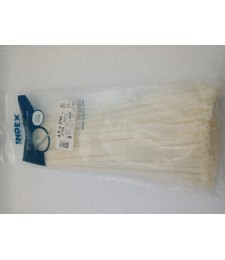 Brida Nylon Blanca 4.8x290mm (100 unid) | Herrajes HE