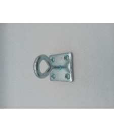 Placa Anclaje con Gancho Cerrado | Sujeción | Herrajes HE