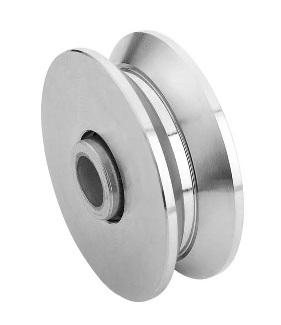 Polea 100 Ángulo Inox | Herrajes HE